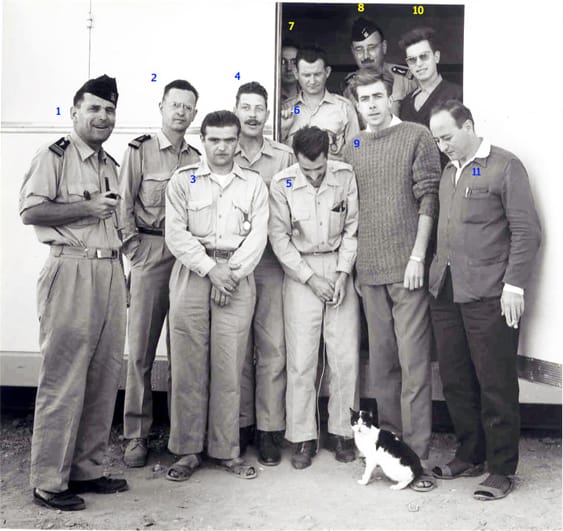 Félicette after landing back on Earth (courtesy Matthew Serge Guy)