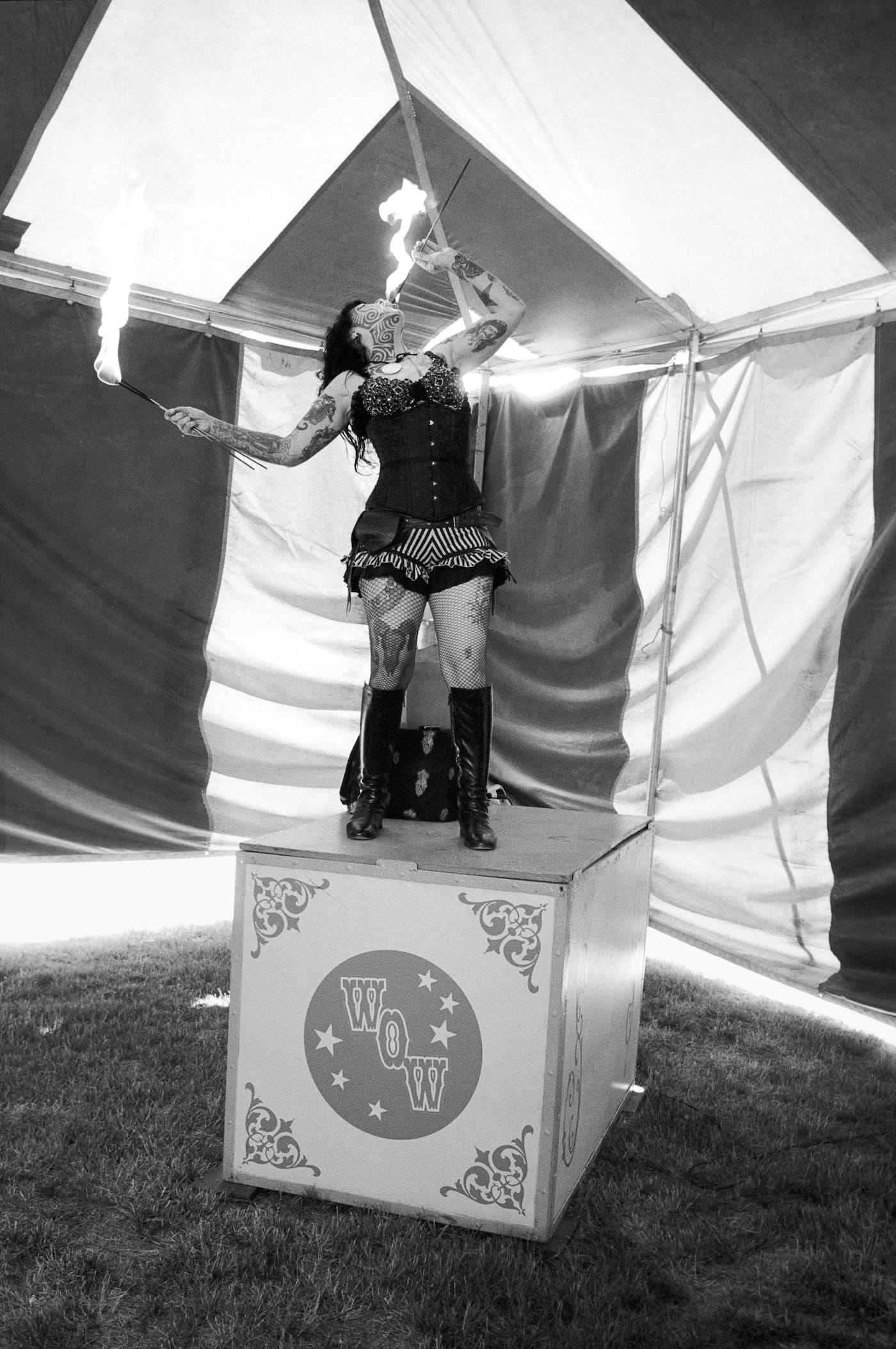 Photograph by Hunter Barnes from <em>Tickets</em> (courtesy the artist and Reel Art Press)