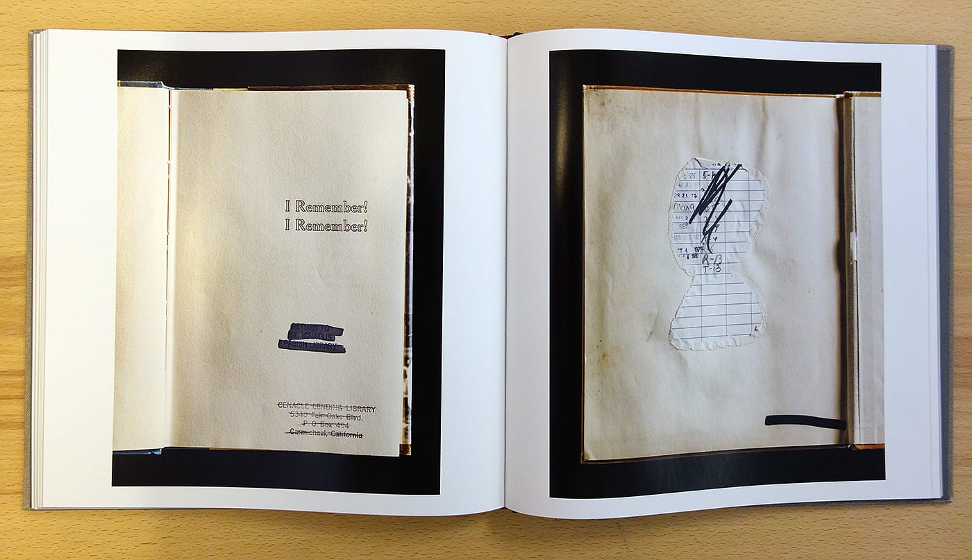 Pages from Expired by Kerry Mansfield (photo of the book for Hyperallergic)