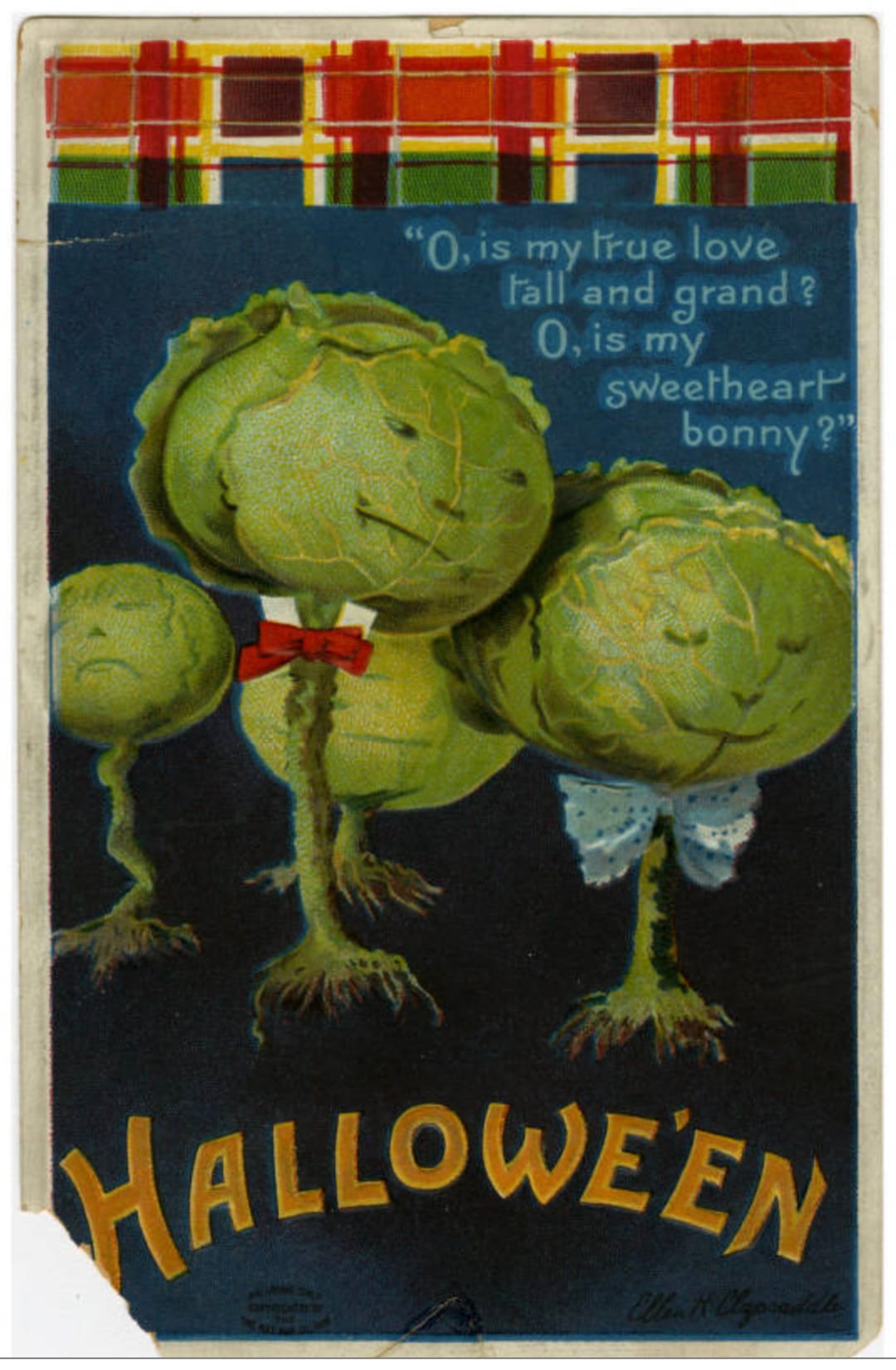 "'O, Is my true love tall and grand? O, is my sweetheart bonny?'" (via Special Collections, William H. Hannon Library, Loyola Marymount University)