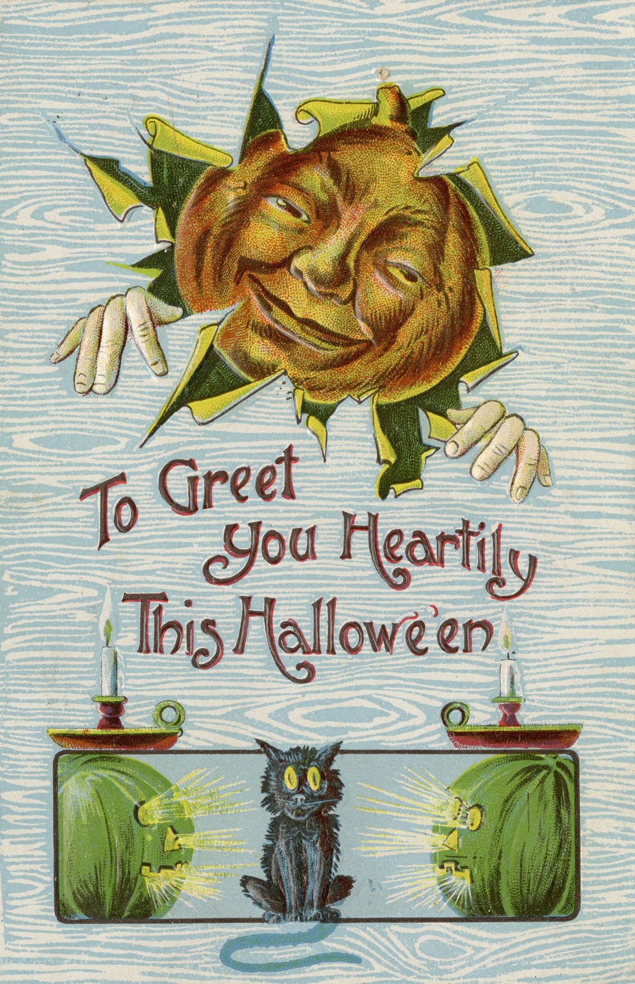 "To greet you heartily this Hallowe'en" (1910) (via Toronto Public Library)