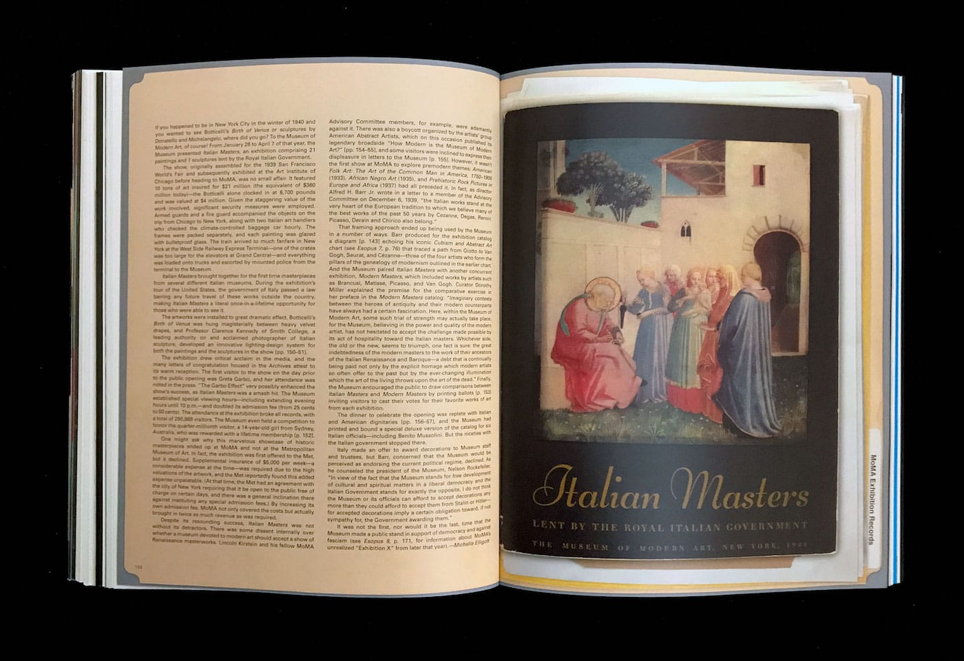 <em>Italian Masters</em> catalog cover (courtesy ESOPUS)