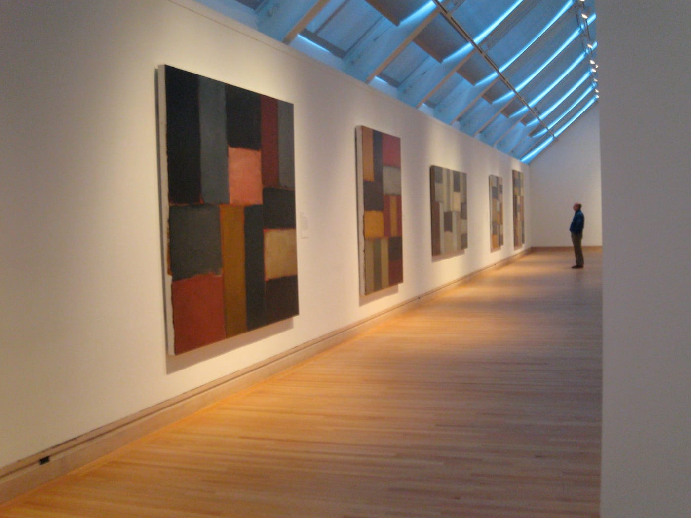 Works in Sean Scully's 2006 exhibition at the Metropolitan Museum (photo by Mark Barry/Flickr)