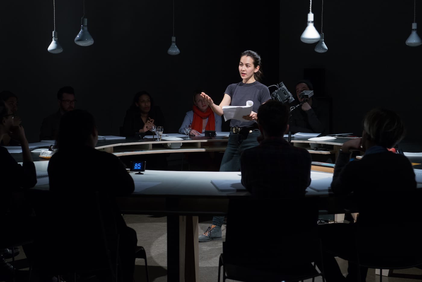 Alison S. M. Kobayashi in <em>Say Something Bunny!</em> (photo by Henry Chan)