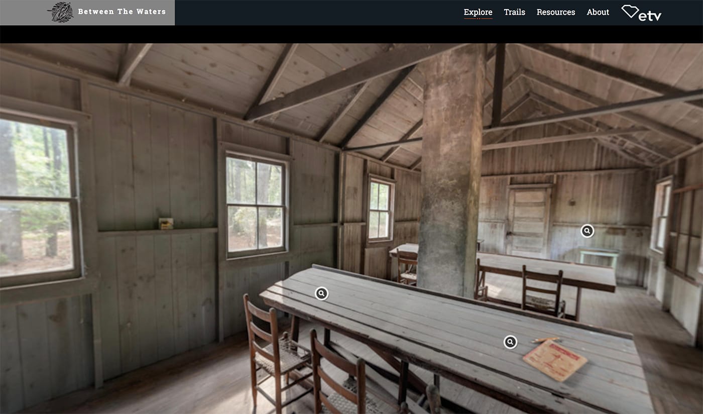 <em/>Between the Waters (screenshot by the author for Hyperallergic)