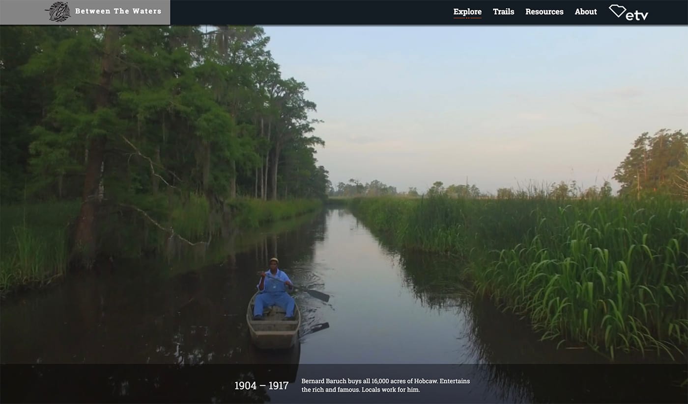 <em/>Between the Waters (screenshot by the author for Hyperallergic)