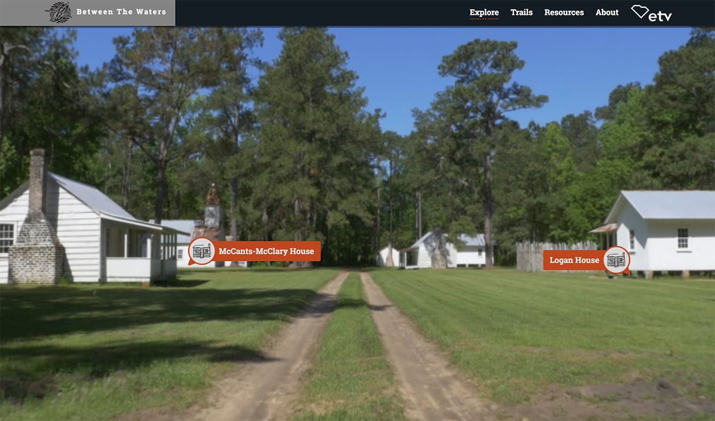 <em/>Between the Waters (screenshot by the author for Hyperallergic)