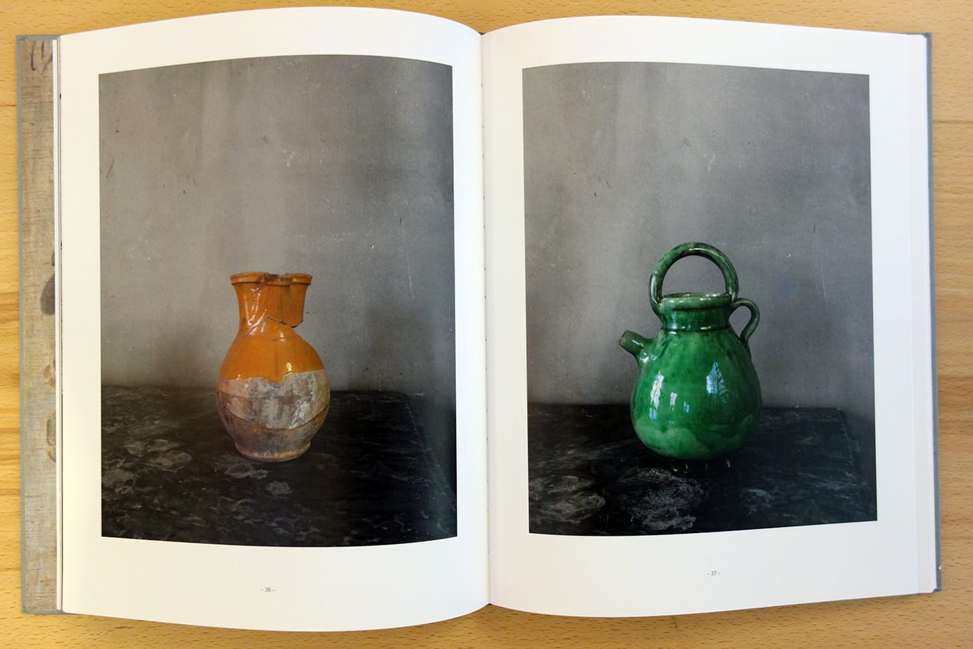 Pages from <em>Joel Meyerowitz: Cézanne's Objects</em> (photo of the book for Hyperallergic)