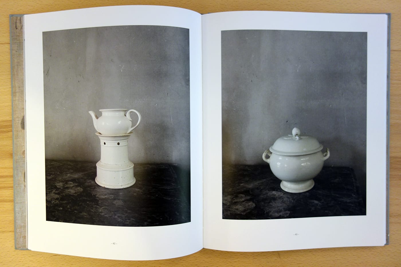 Pages from <em>Joel Meyerowitz: Cézanne's Objects</em> (photo of the book for Hyperallergic)
