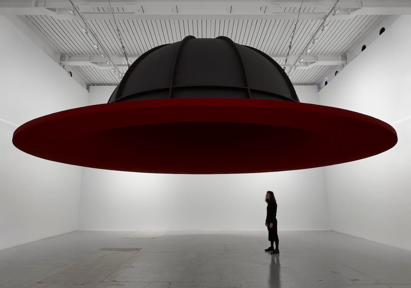 Anish Kapoor, "At the Edge of the World II" (1998) (photo by Jack Hems , © Anish Kapoor, courtesy Lisson Gallery)