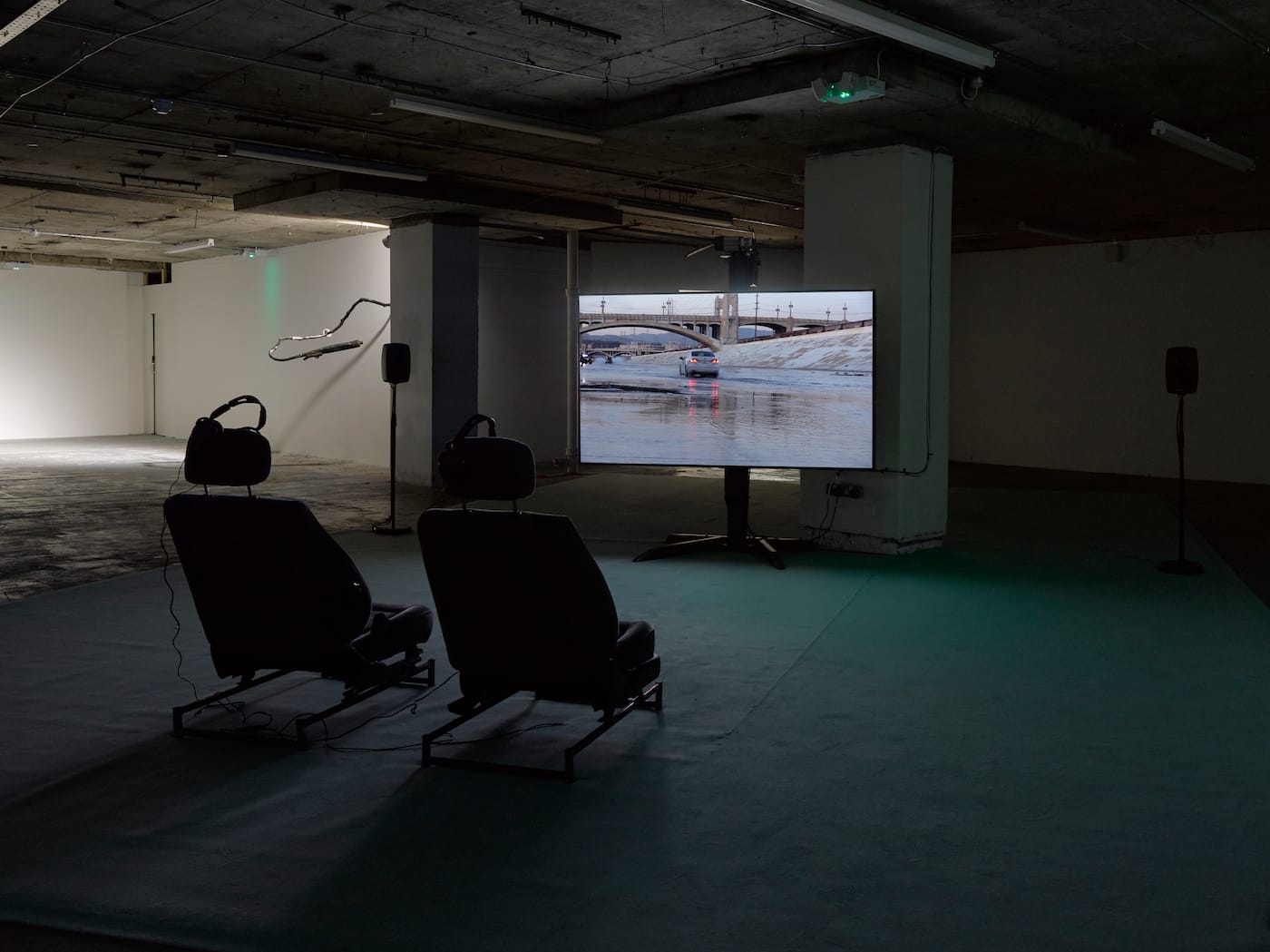 Laure Prouvost, "Lick in the Past" (2016) (photo by Jack Hems , © Laure Prouvost, courtesy Lisson Gallery)