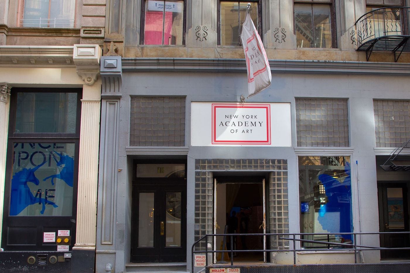 The New York Academy of Art at 111 Franklin Street (photo via Facebook)