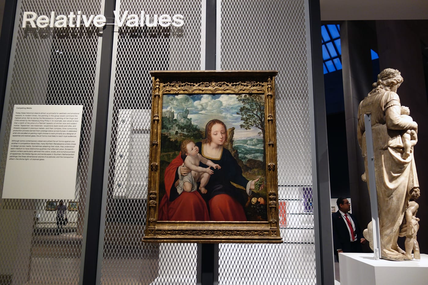Installation view of <em>Relative Values: The Cost of Art in the Northern Renaissance</em> at the Metropolitan Museum of Art (photo by the author for Hyperallergic)