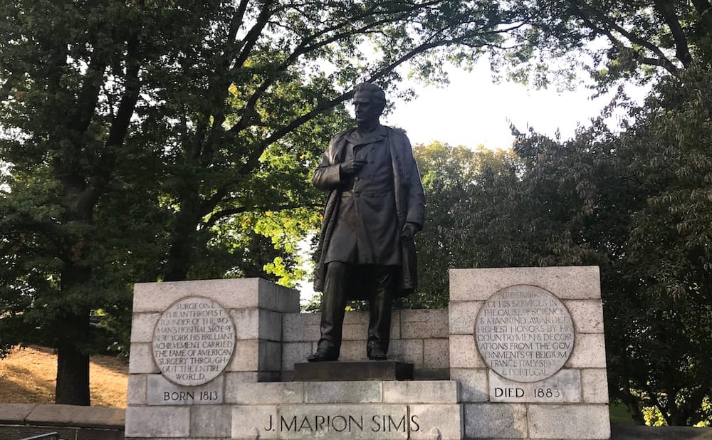 Calls to Take Down Columbus and J. Marion Sims Statues at Public Hearing on NYC Monuments