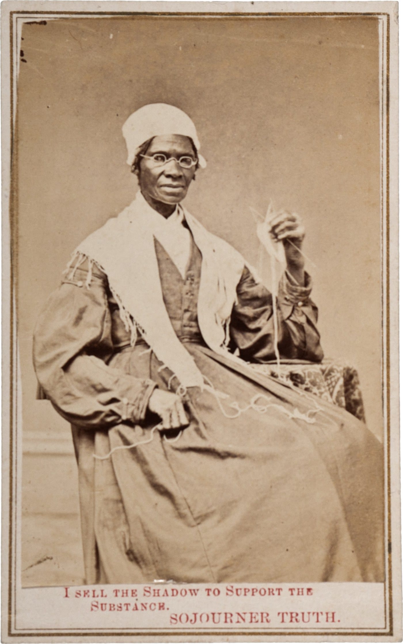 Sojourner Truth (nd) (via Wright's New York Gallery/Wikimedia)