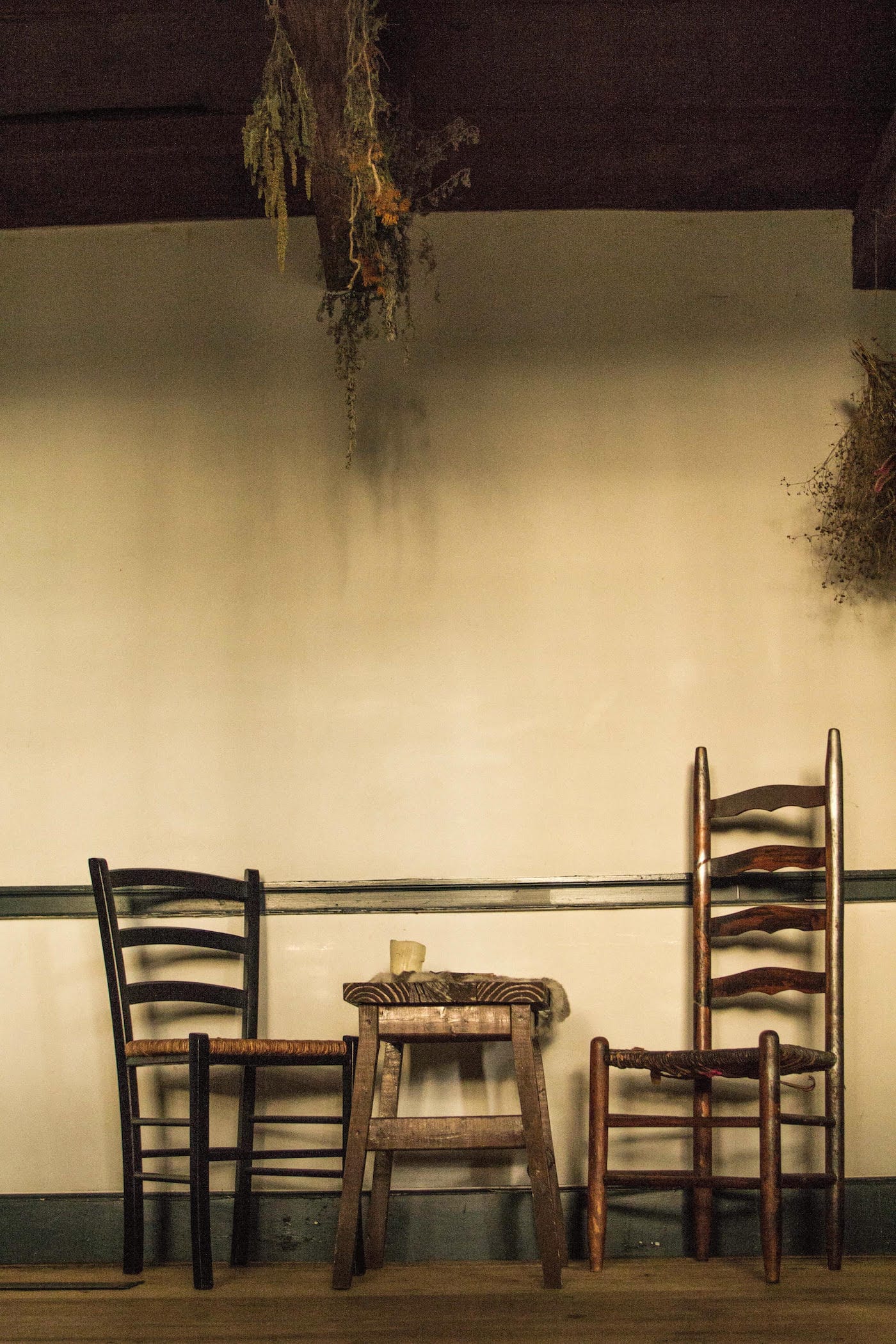 The Wyckoff House before <em>The Visitation</em> (courtesy Witness)