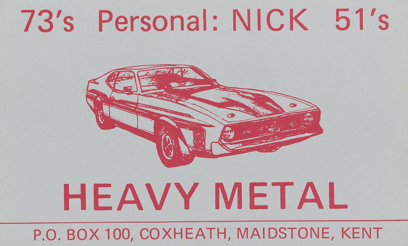 Image from <em>Eyeball Cards: The Art of British CB Radio Culture</em> (courtesy Four Corners Books)