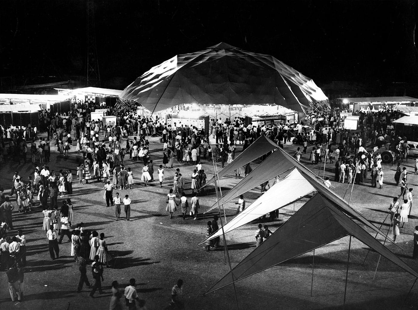 Canadian Trade Pavilion, Kingston, Jamaica (1959) (Jeffrey Lindsay & Associates, unknown photographer, courtesy Canadian Architectural Archives, the University of Calgary)
