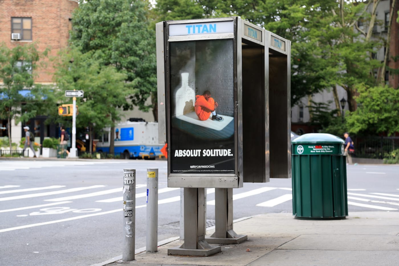 For Freedoms with Hank Willis Thomas (all photos by and courtesy Luna Park)