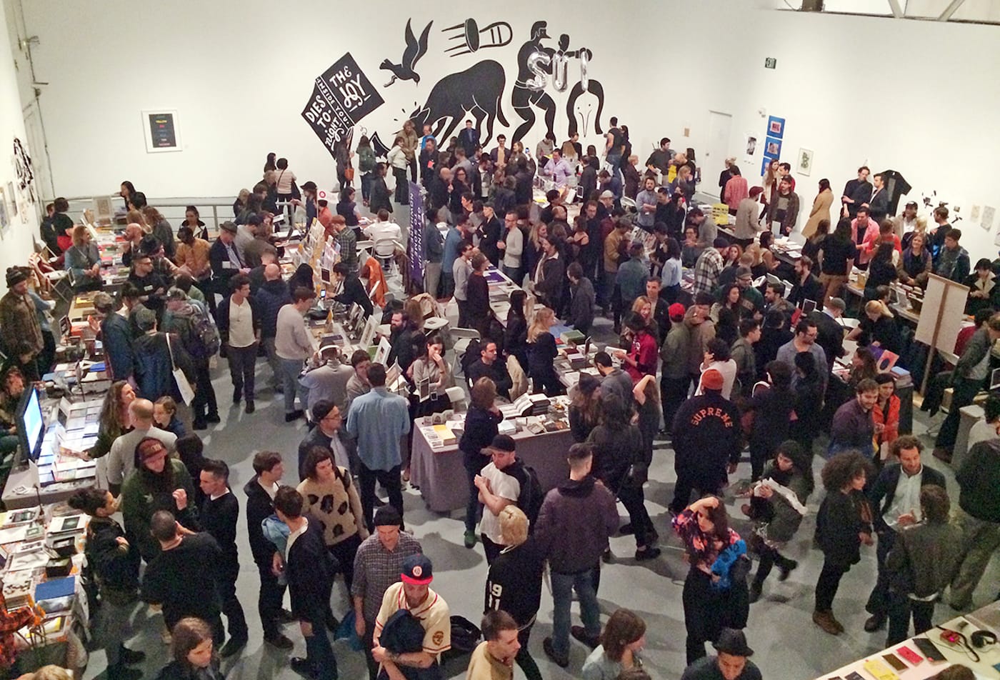 The 2014 Los Angeles Art Book Fair (photo by Hrag Vartanian/Hyperallergic)