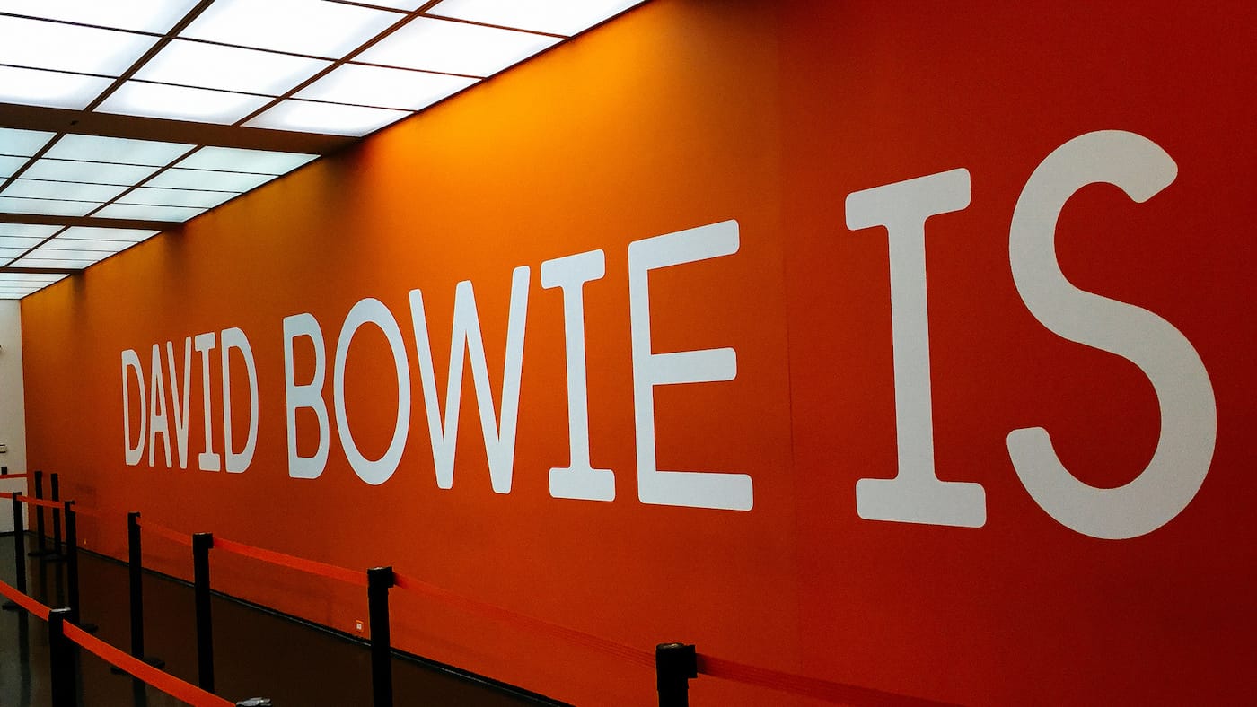 The entrance to <em>David Bowie is</em> at the MCA Chicago (photo by Sean Benham/Flickr)