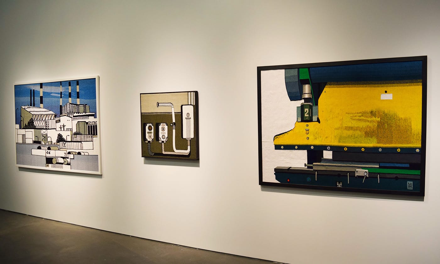 Textile works by Zhenya Machneva