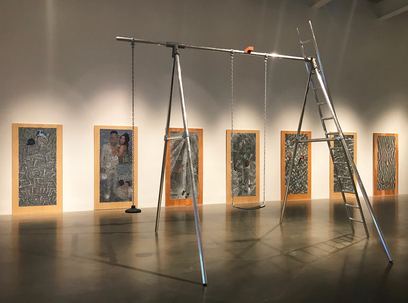 Installation view of <em>Songs for Sabotage</em>