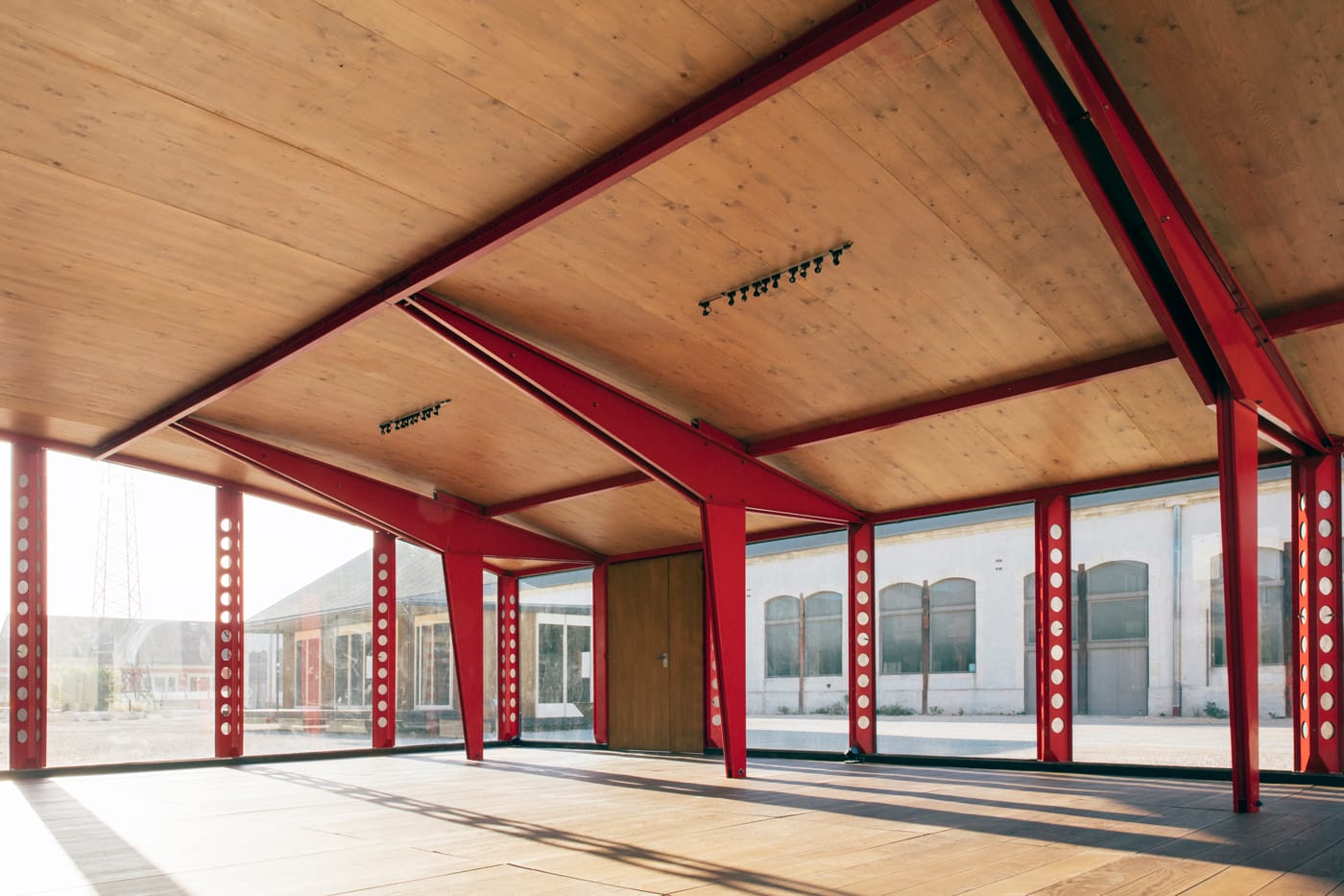 Jean Prouvé, interior of “Ecole de Villejuif” ("Villejuif School," 1949)