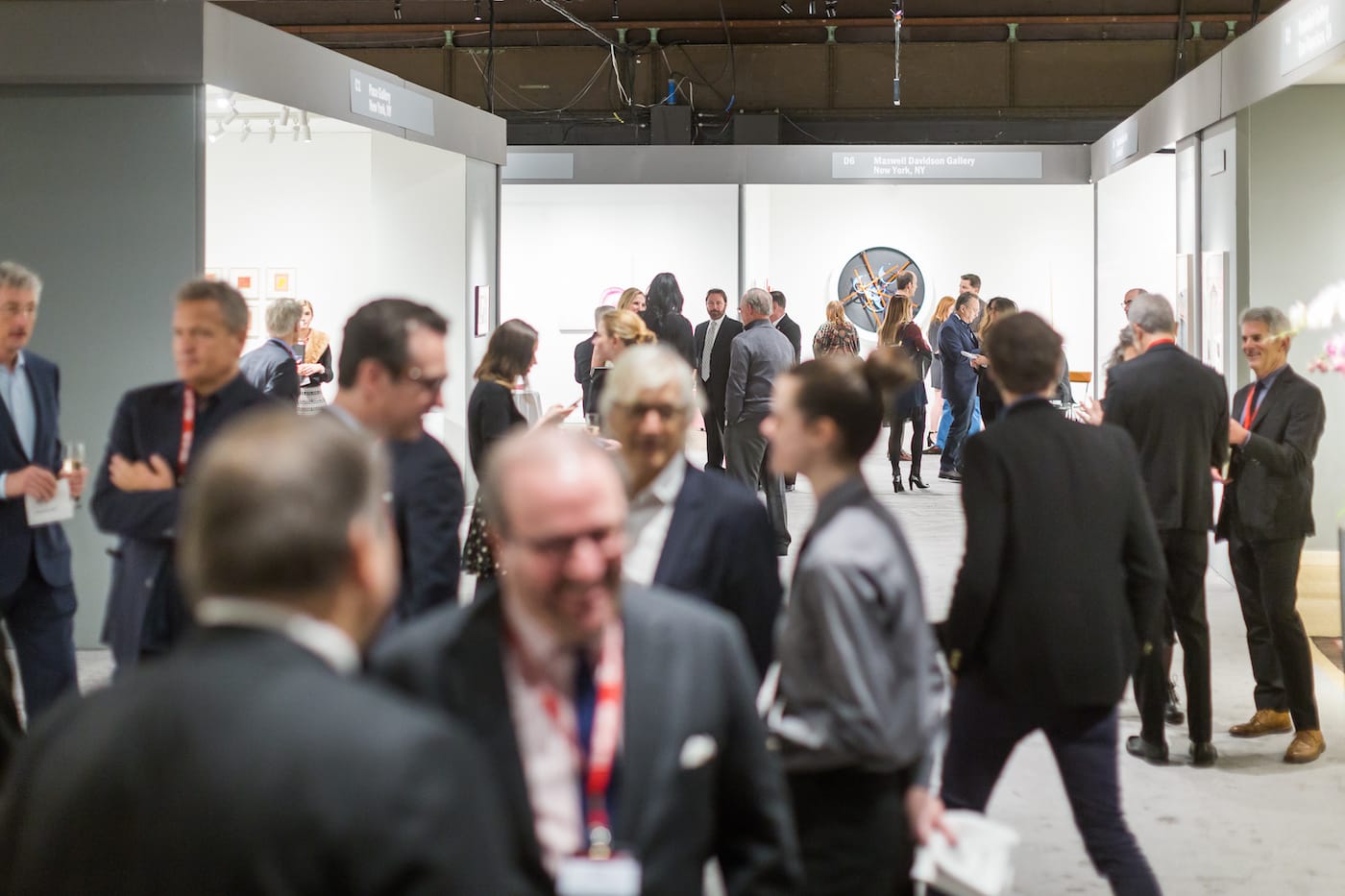 The opening gala of the 2018 ADAA Art Show (photo by and © Scott Rudd Photography, courtesy ADAA)