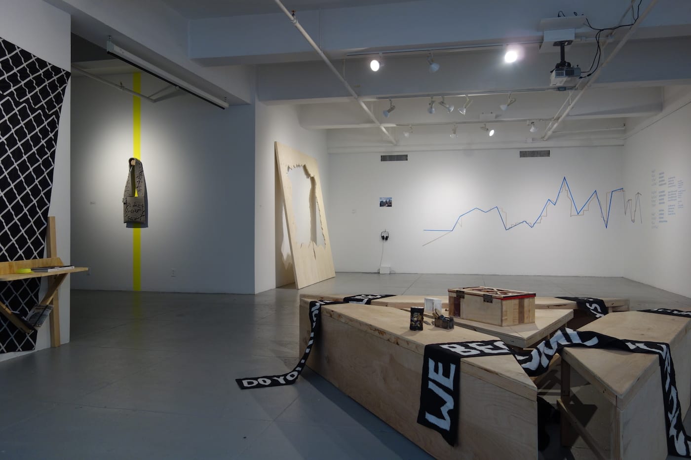 #callresponse installation view (photo courtesy of EFA Project Space)