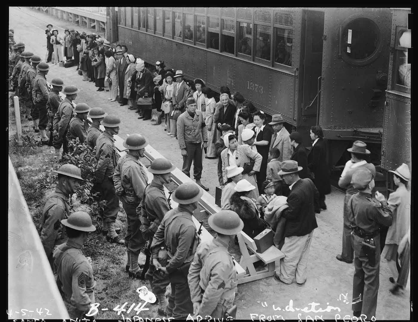 Clem Albers, "Arcadia, California, April 5, 1942" (courtesy National Archives and Records Administration)