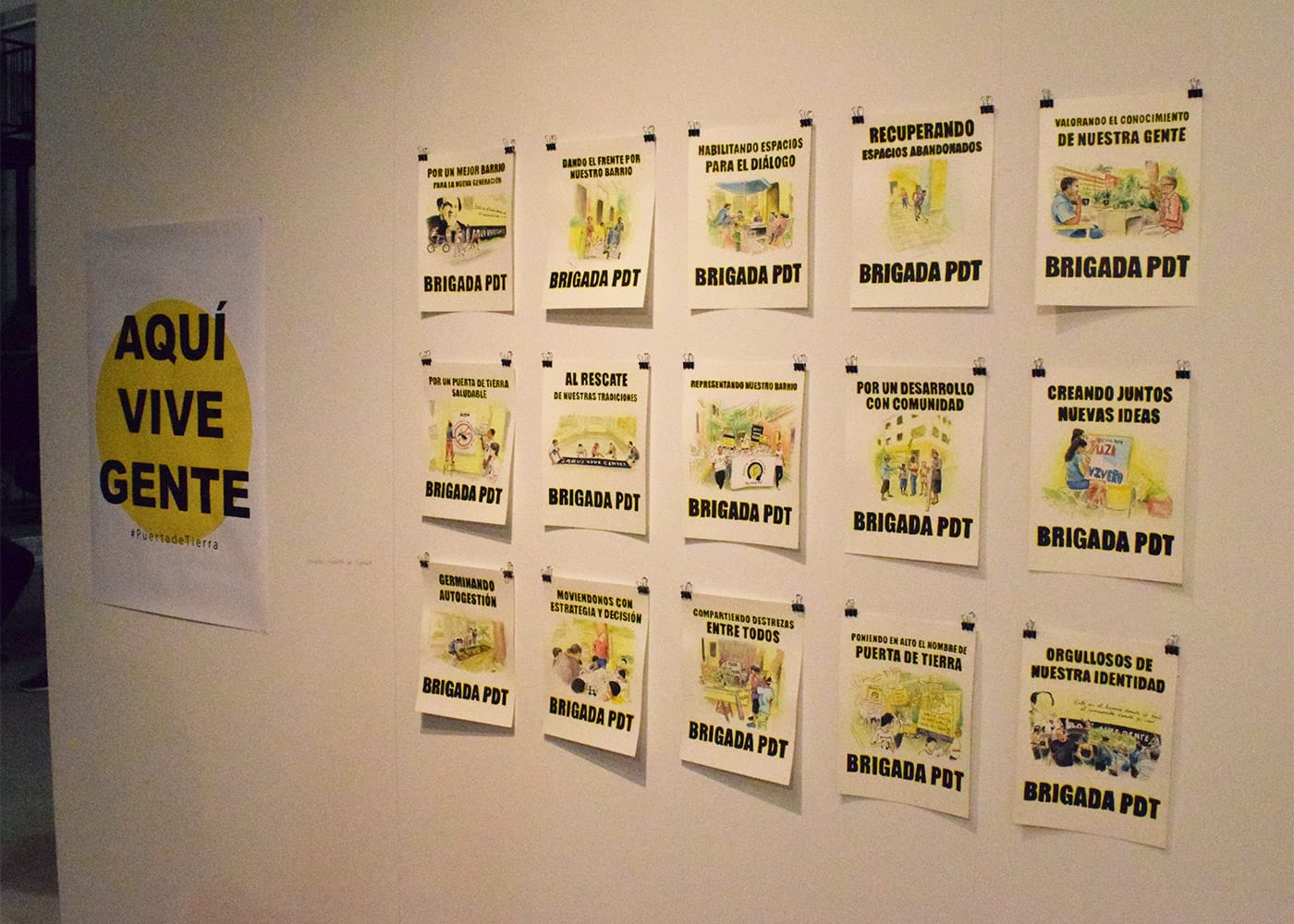 Proyectos Ultravioleta's booth is hosting a fundraising show for Brigada Puerta de Tierra, an artist collective in San Juan, Puerto Rico that is raising funds to develop a community health center rooted in herbalism.