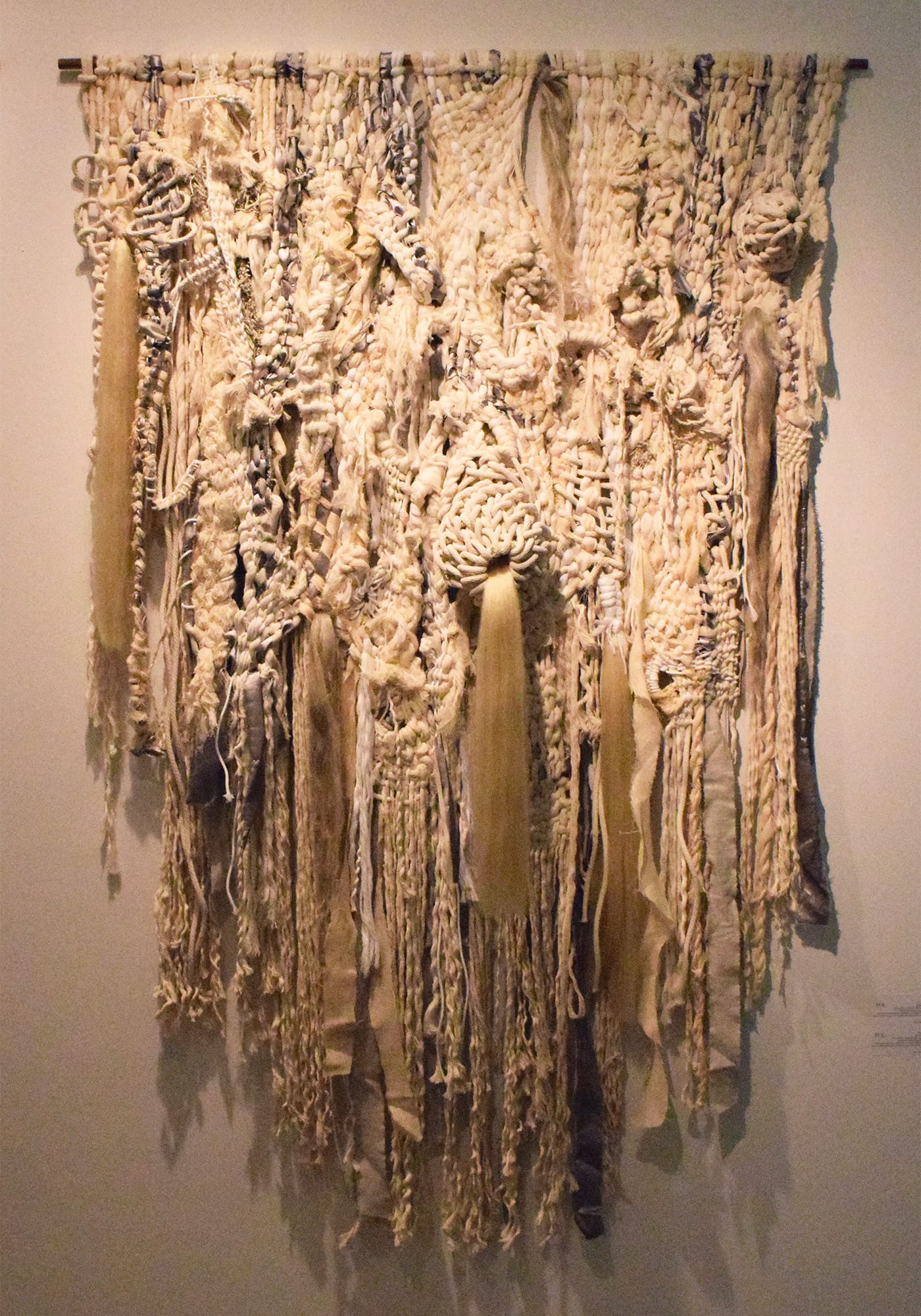 Tanya Aguiñiga, "Mamifero 2" (2018) in the Volume Gallery booth