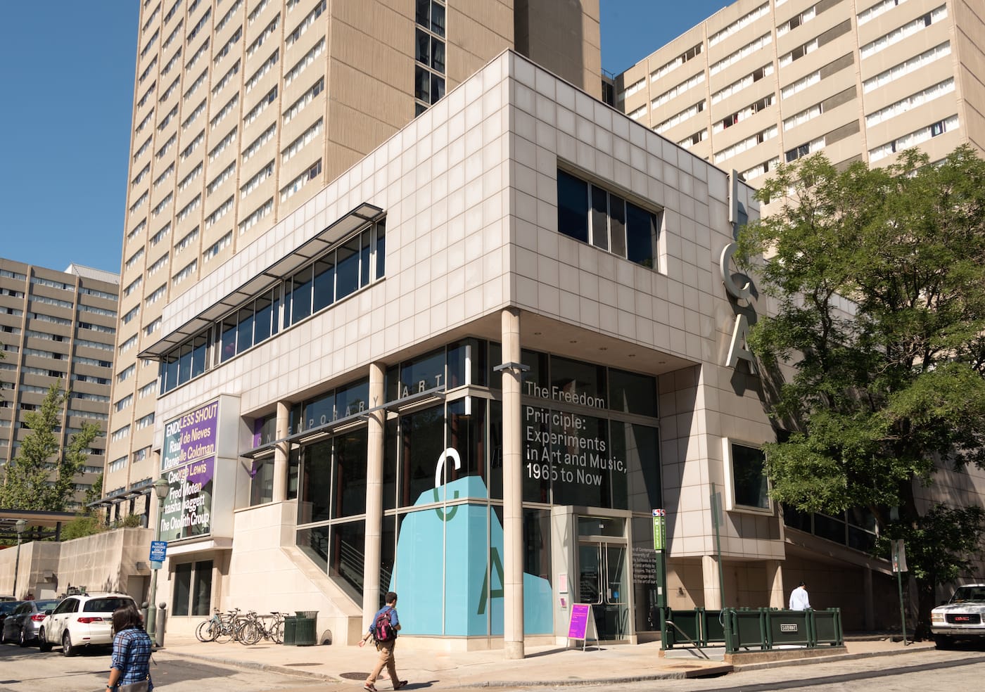 The exterior of the Institute of Contemporary Art at the University of Pennsylvania (photo  courtesy of the Institute of Contemporary Art, University of Pennsylvania)