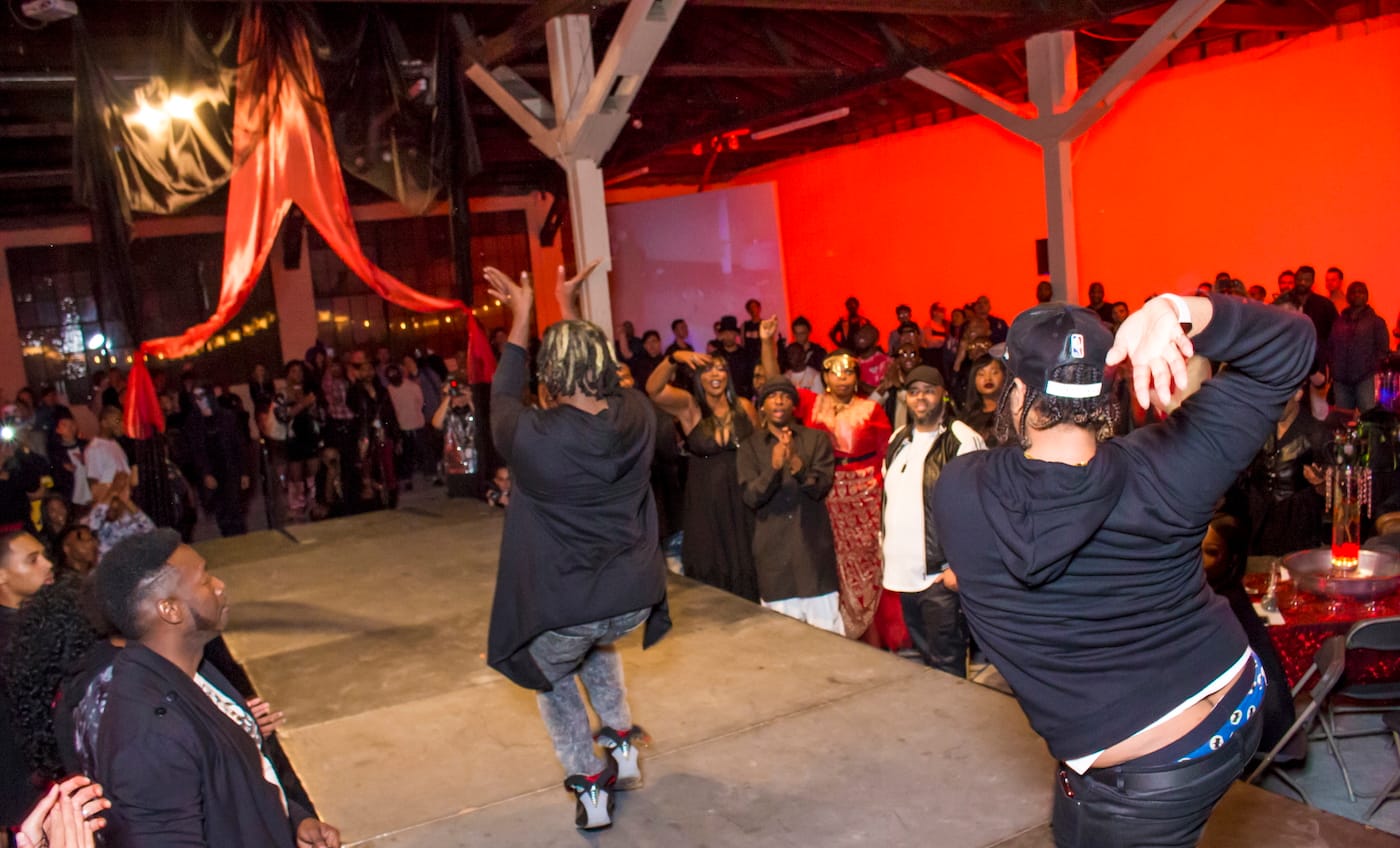 "Ovahness 12: Gothic Playground" on December 2, 2017 at 356 Mission, Los Angeles (courtesy Reach LA and 356 Mission)