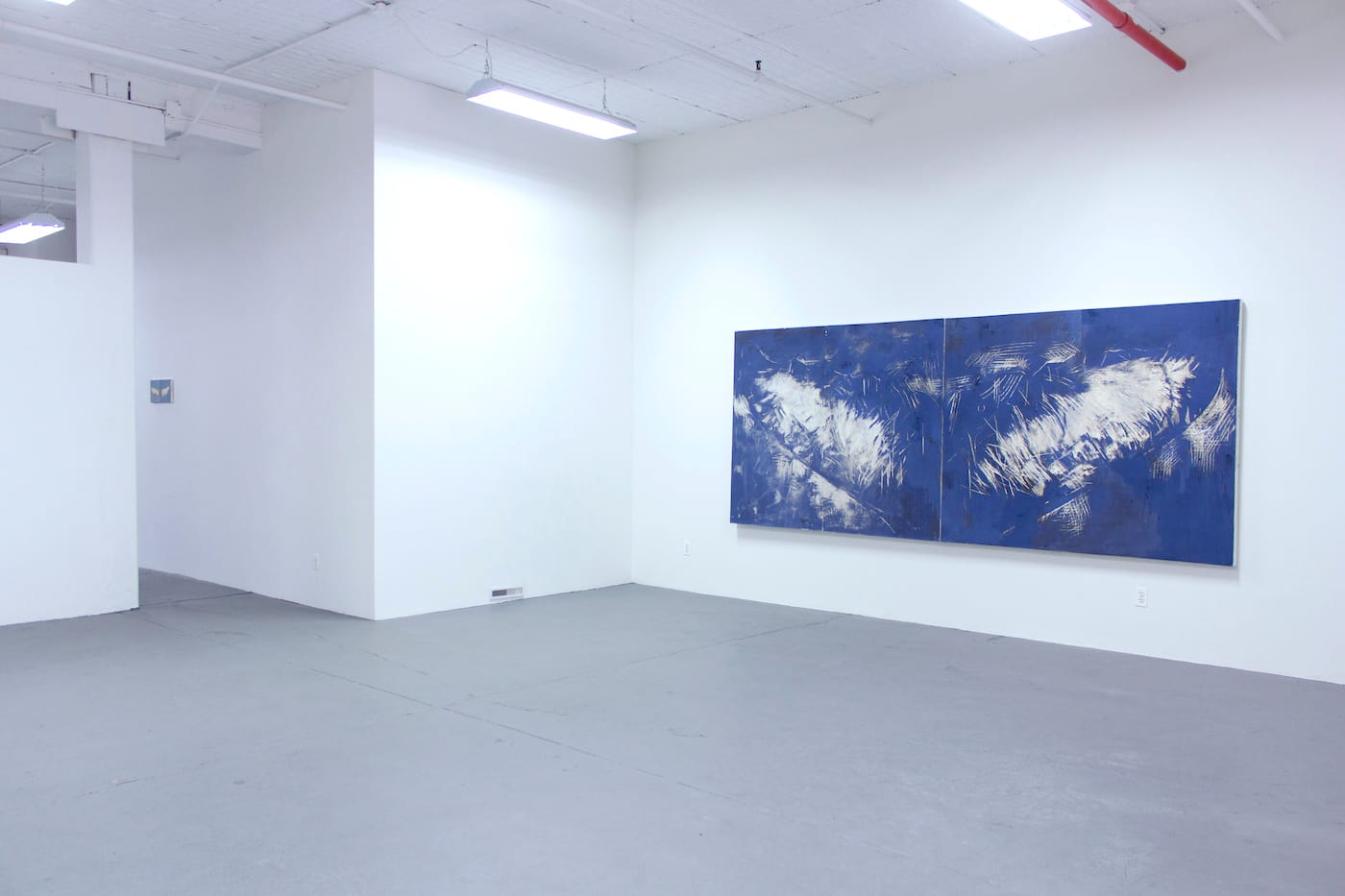 Installation view of Juliette Dumas: Angels at Silas von Morisse Gallery