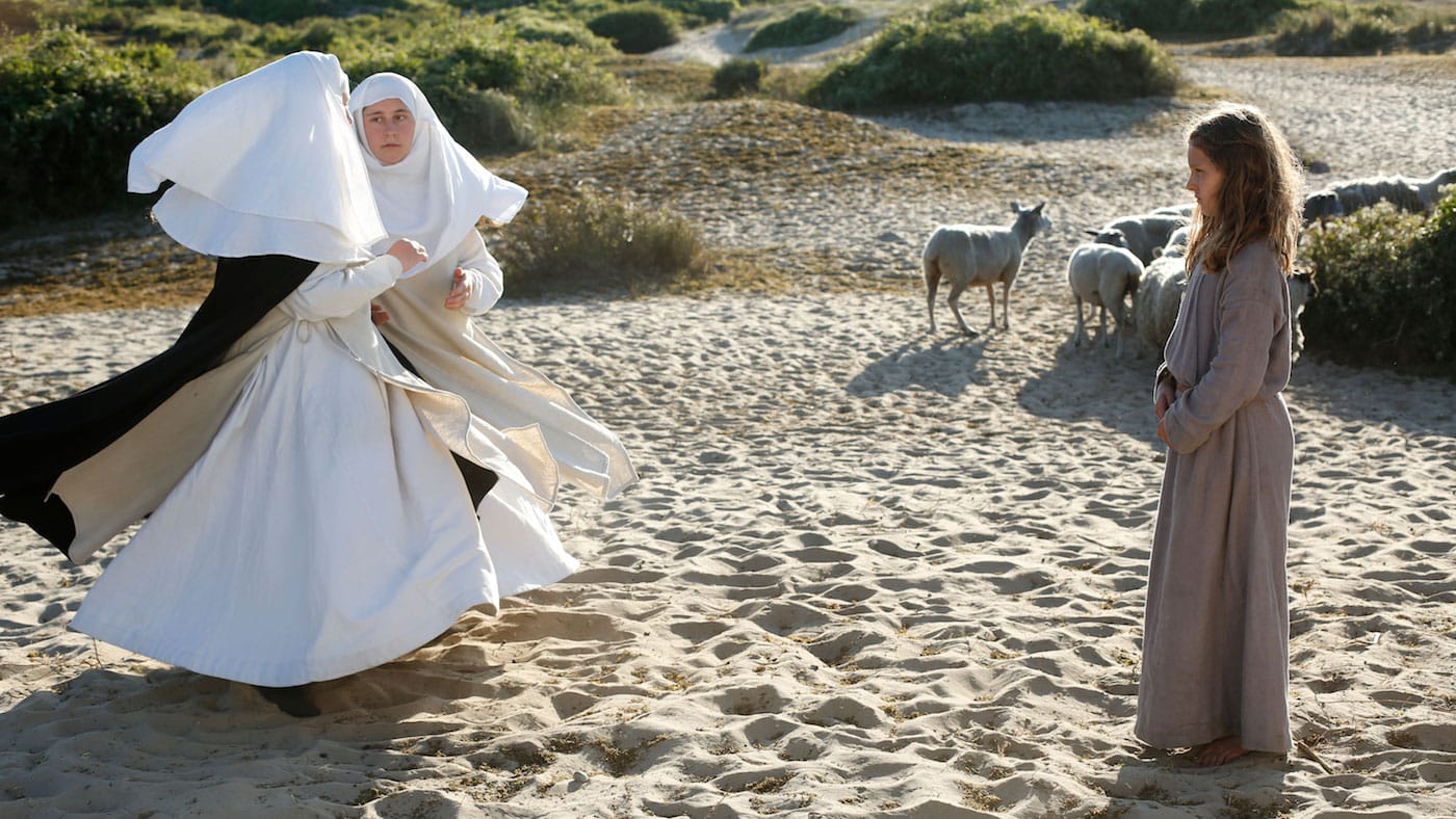 A scene from Jeannette: The Childhood of Joan of Arc (2017, directed by Bruno Dumont)