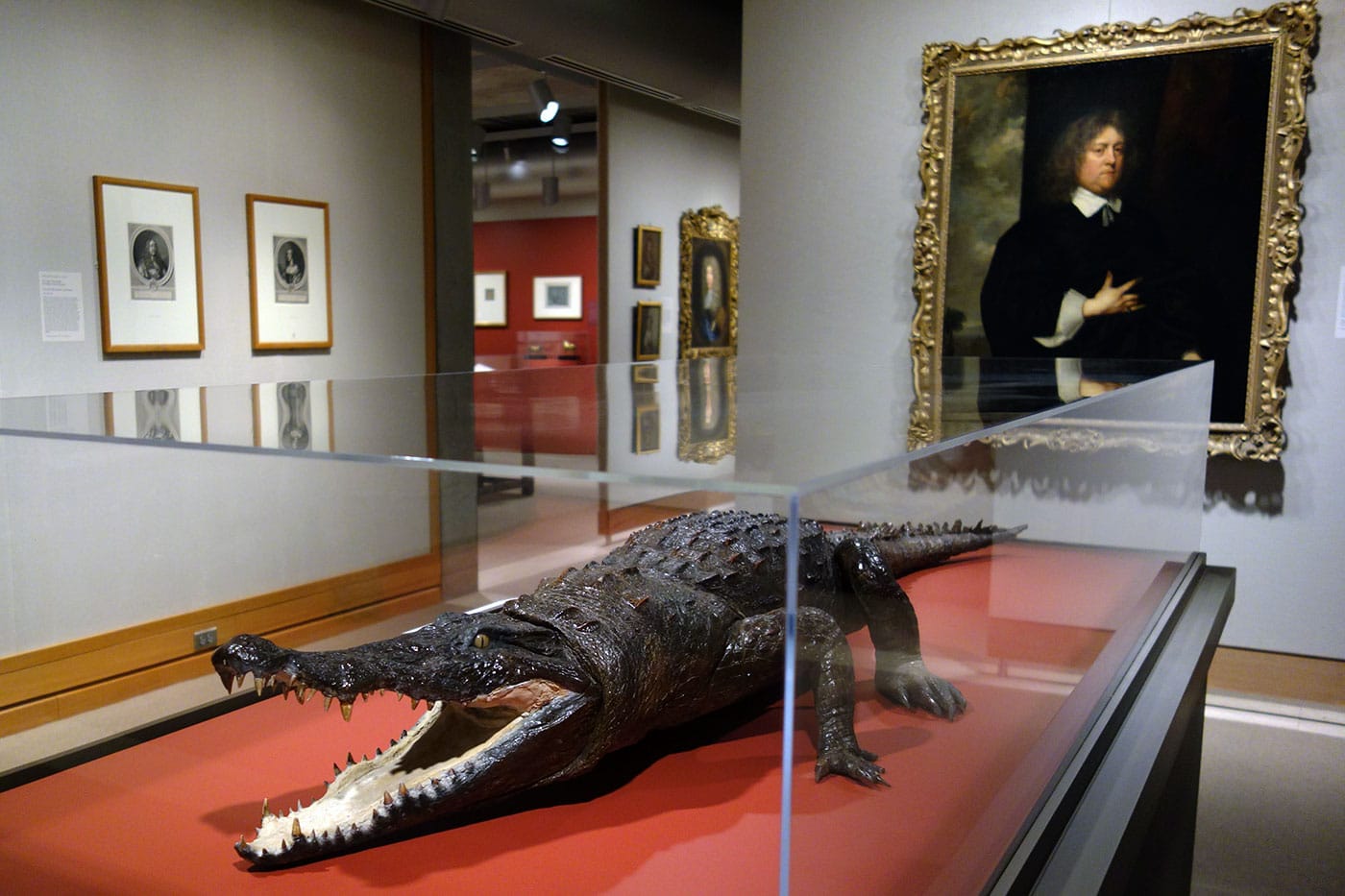 Installation view of <em>The Paston Treasure: Microcosm of the Known World</em> (photo by the author for Hyperallergic)