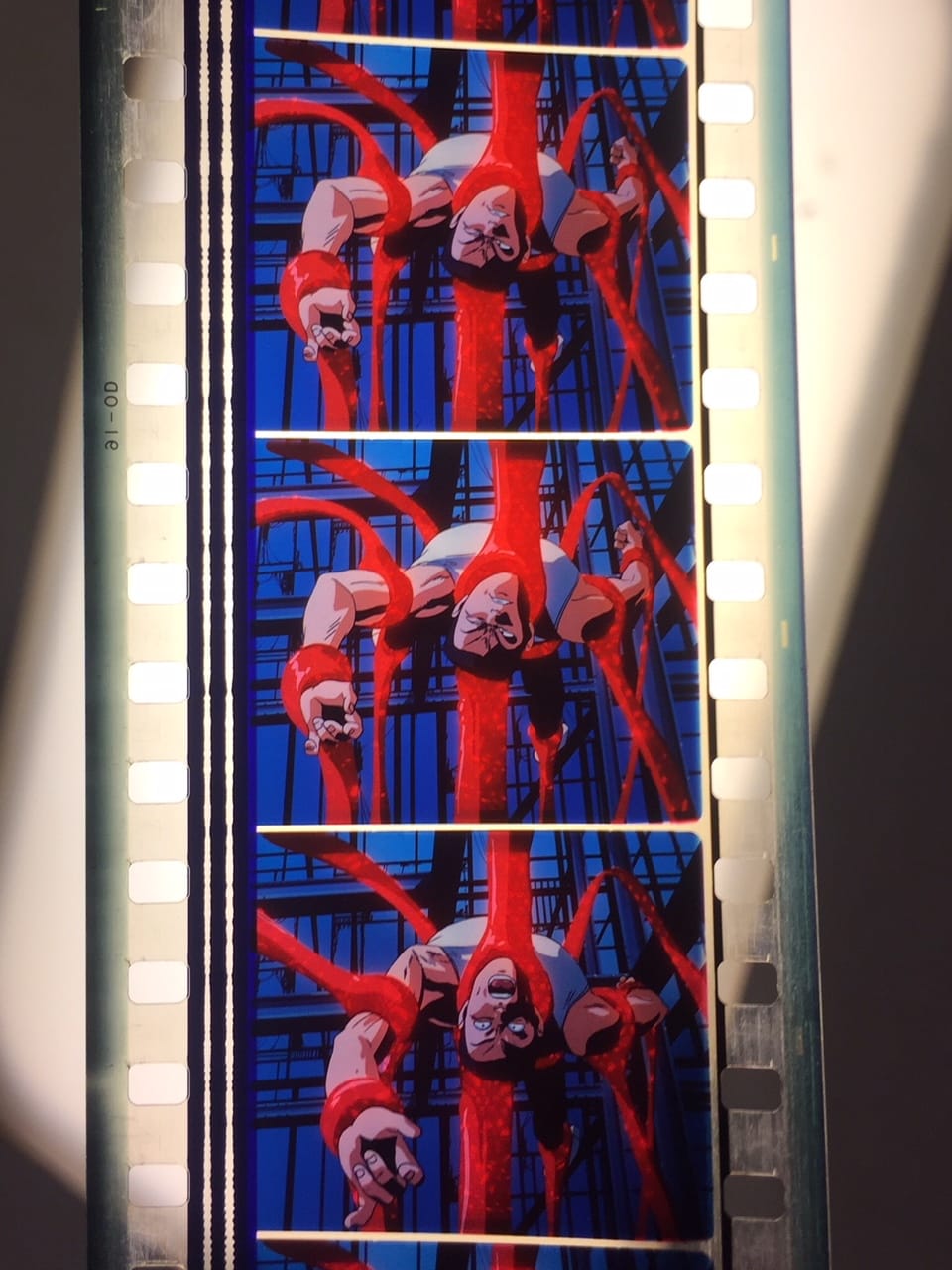 Frames from the 35mm print of Urotsukidōji: Legend of the Overfiend that will be shown at Nitehawk (courtesy Nitehawk)