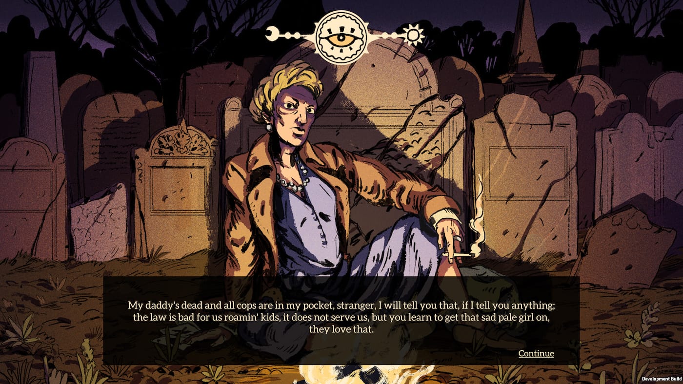 Scene from <em/>Where the Water Tastes Like Wine (courtesy Dim Bulb Games)