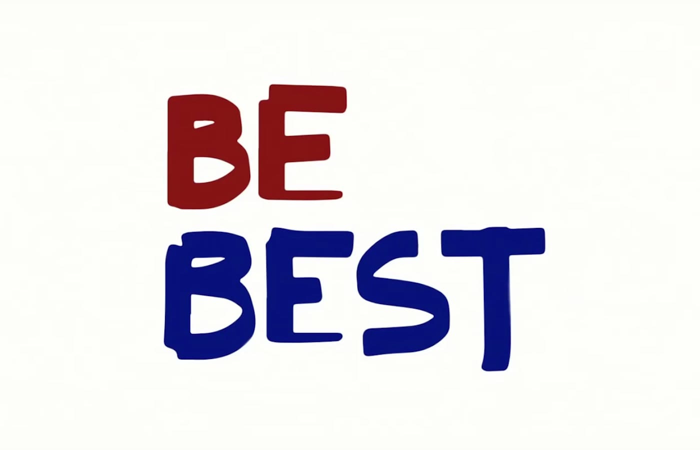 The logo for "Be Best" allegedly designed by Melania Trump herself (image courtesy the White House)