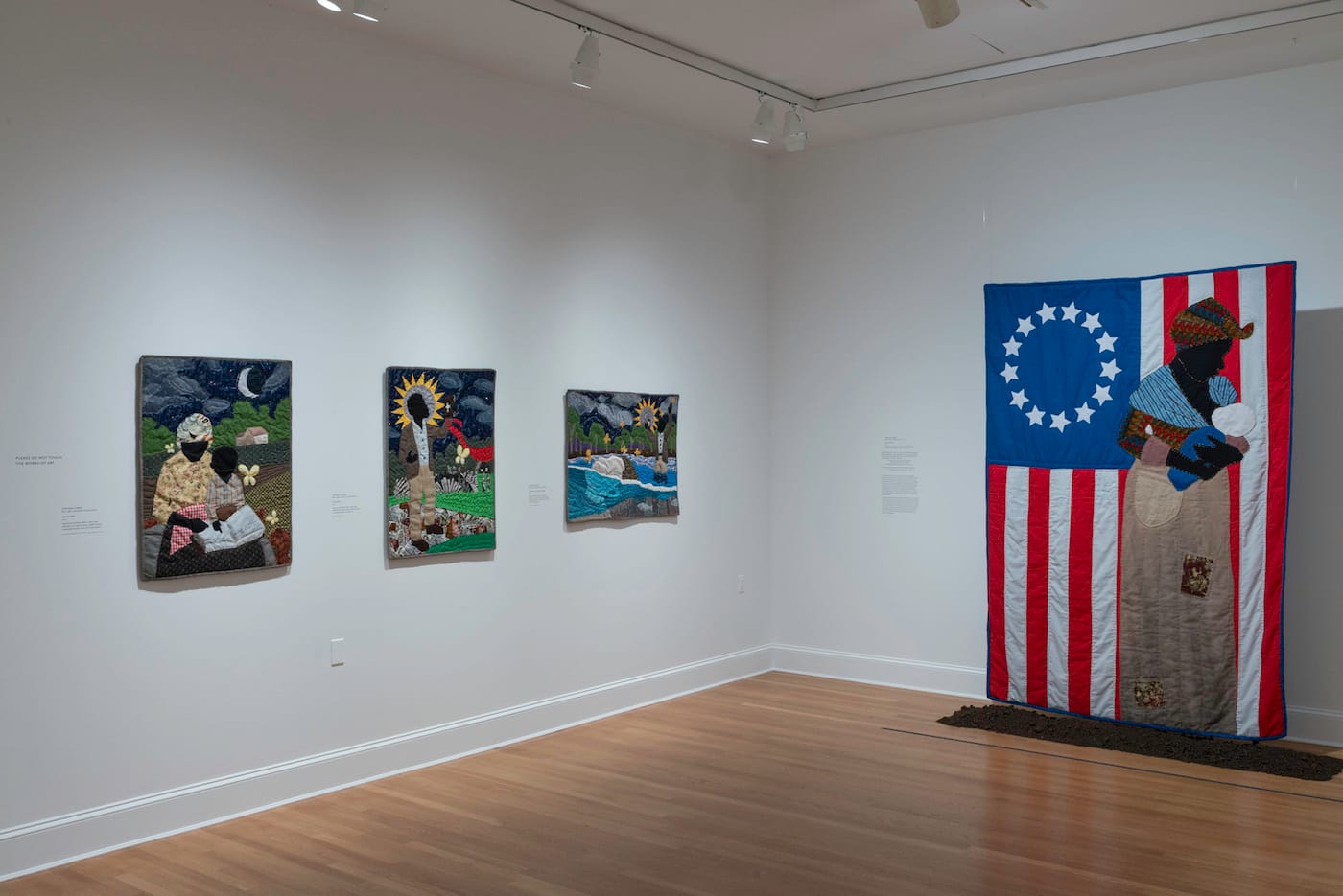 <em>Stephen Towns: Rumination and a Reckoning</em> installation at the Baltimore Museum of Art (photo by Mitro Hood, courtesy the Baltimore Museum of Art)