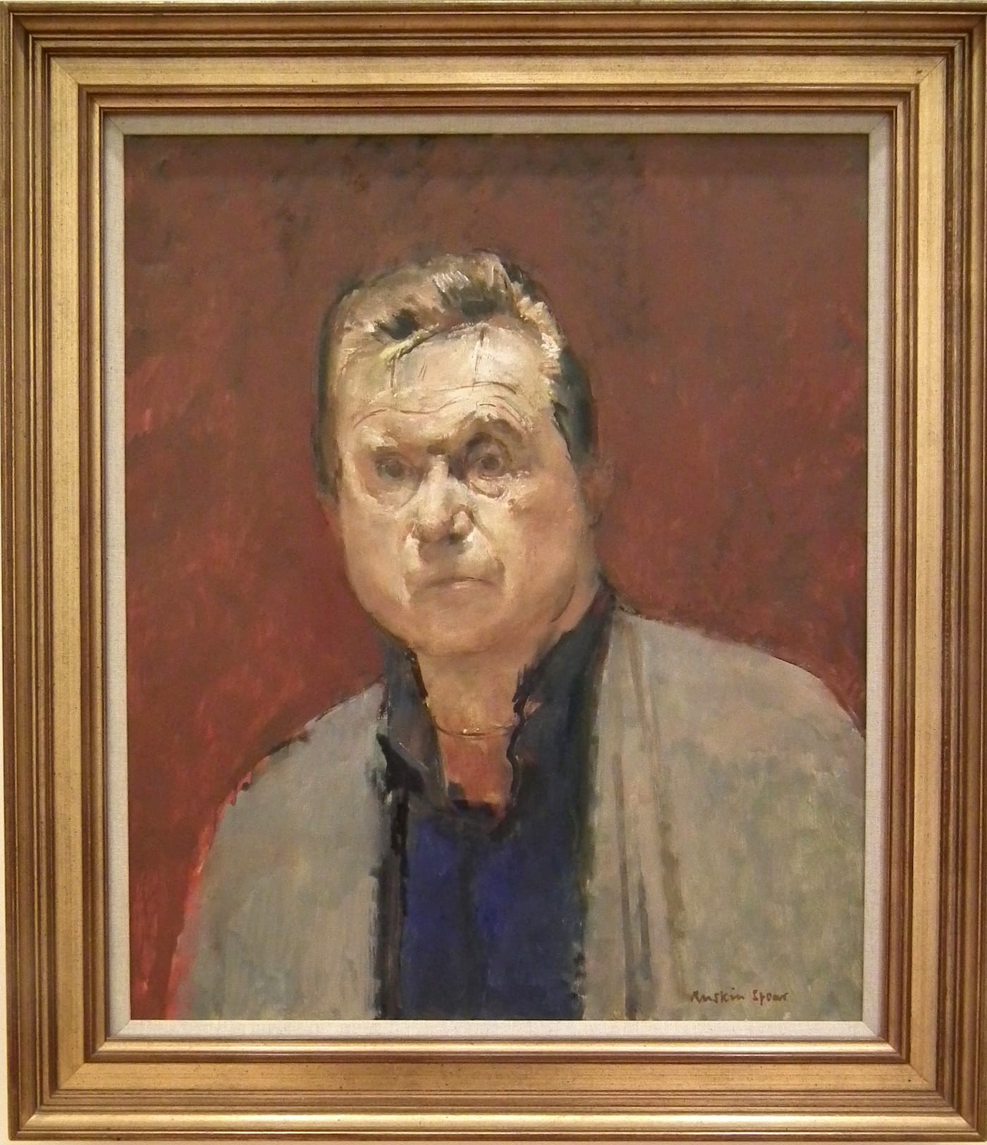 Portrait of Francis Bacon by Ruskin Spear (photo by Caroline, via Flickr)