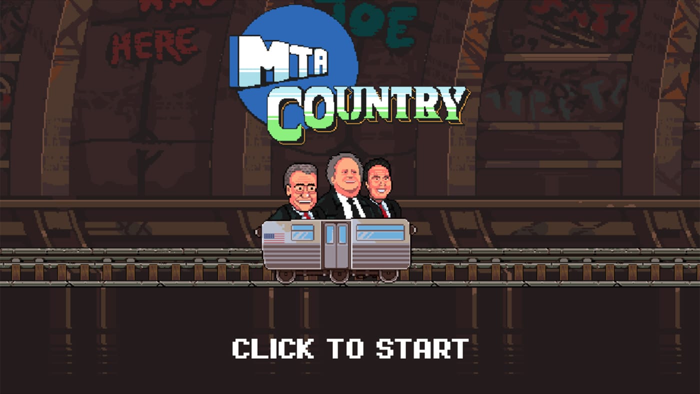 Screenshot from <em/>MTA Country by Everyday Arcade