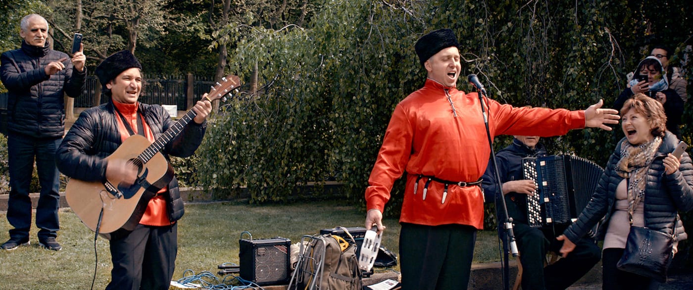 Dress up and folk singing in Victory Day (2018)