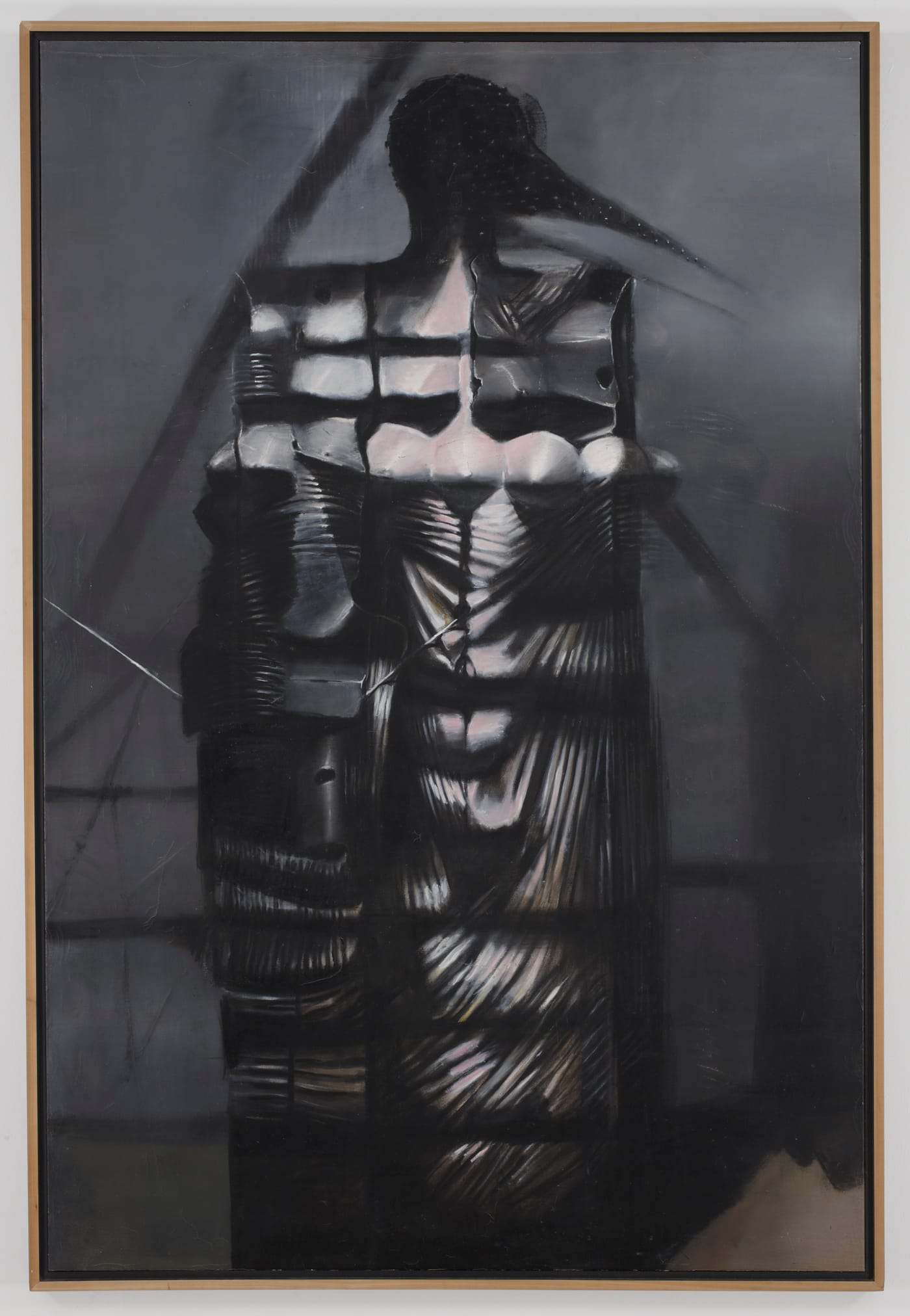 Agustin Fernandez, “Untitled” (circa 2003), oil on canvas, 152 x 228 cm (courtesy and © Agustin Fernandez Foundation; photo by Daniel Pype)