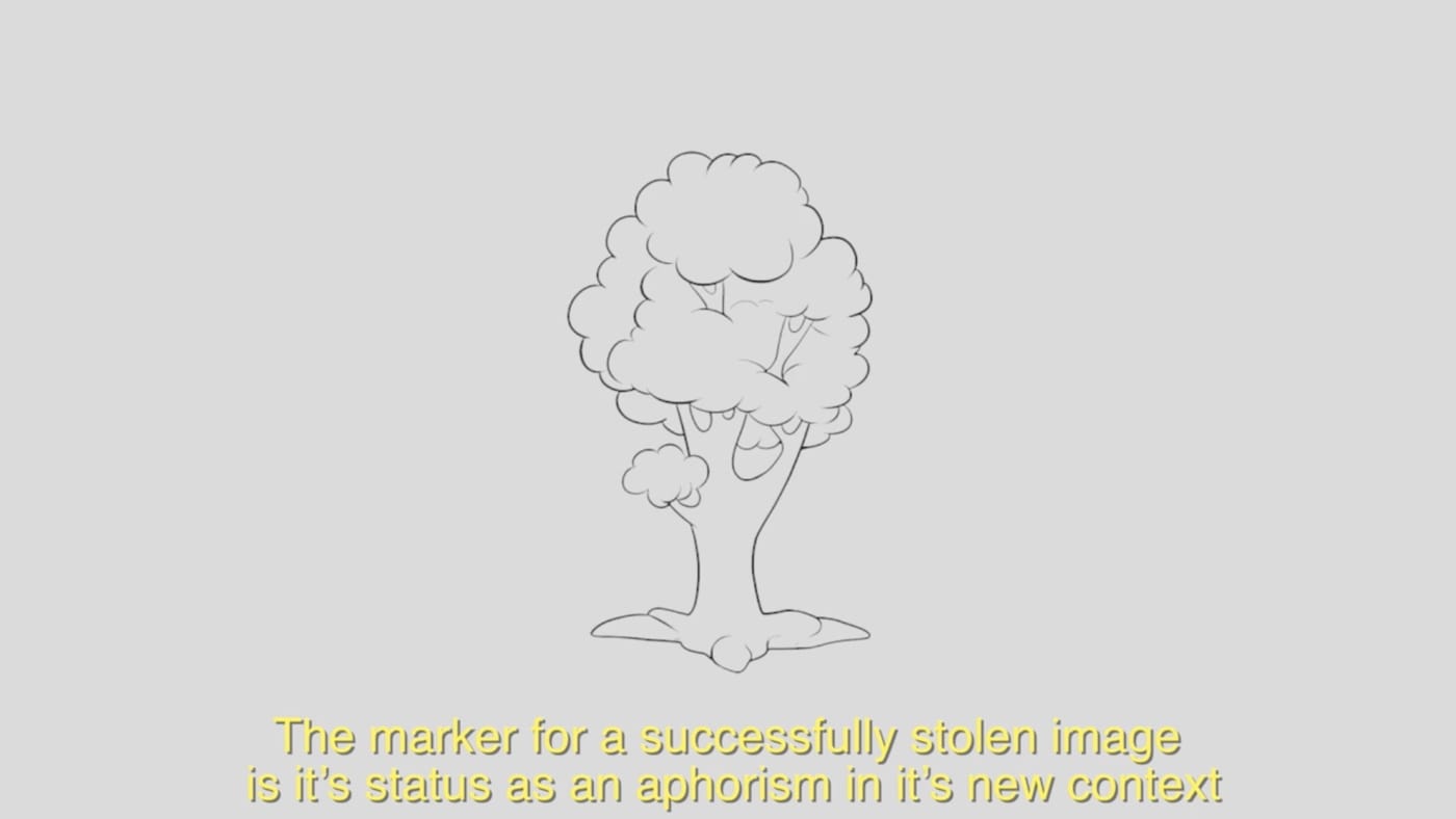 Hamishi Farah, "Marginal Aesthetics" (2014) (screenshot via artist's website)