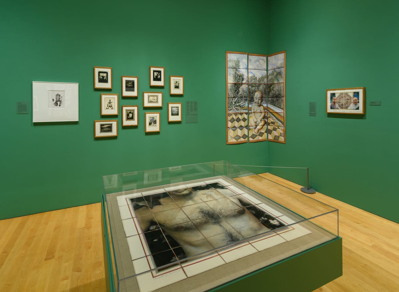 Installation view of Keith Smith at Home at the Philadelphia Museum of Art (photo courtesy the Philadelphia Museum of Art)