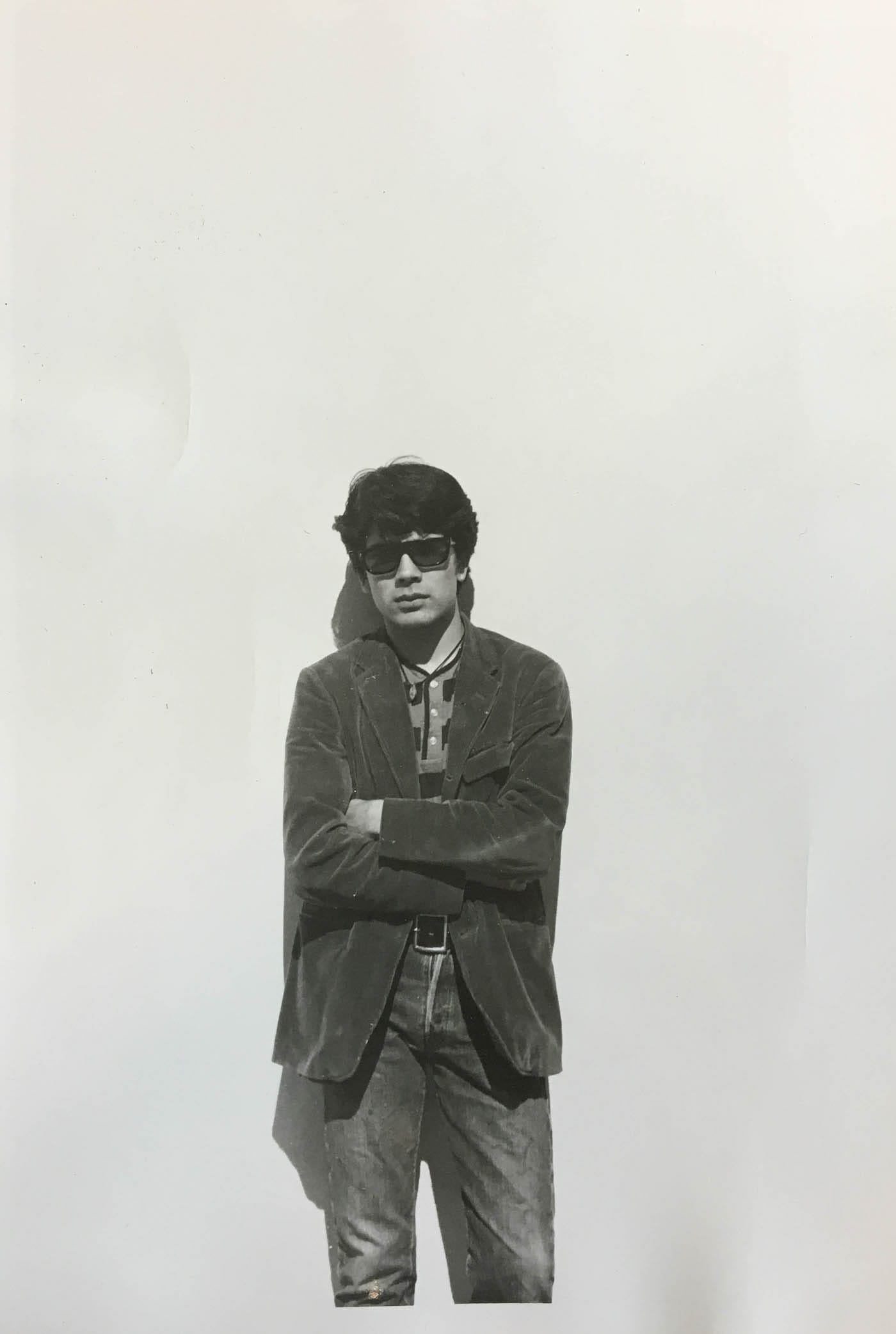 Portrait of T.C. Cannon (ca 1965) (courtesy of Archives of the Institute of American Indian Arts)