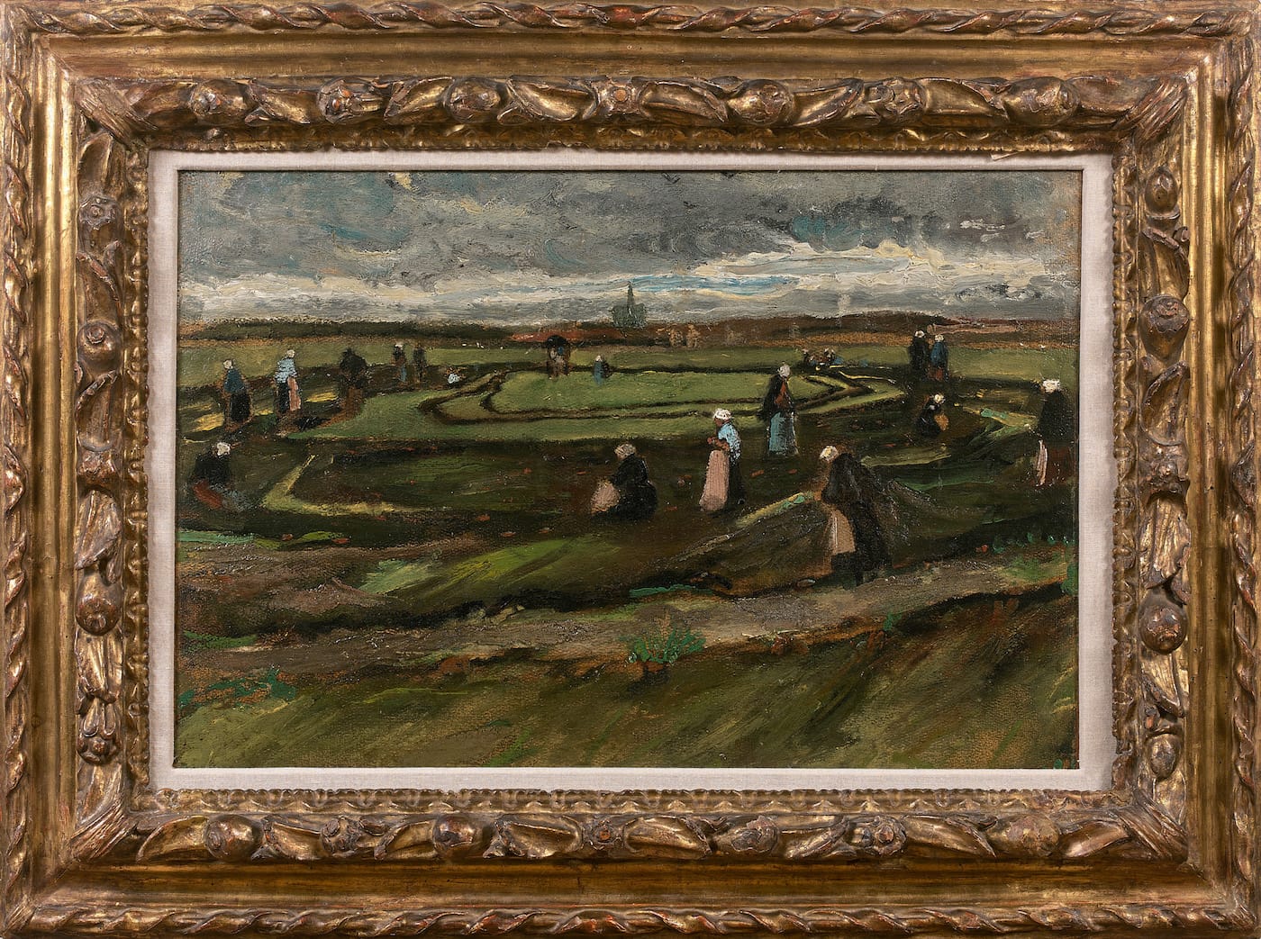 Vincent van Gogh, "Raccommodeuses de filets dans les dunes" ("Women Mending Nets in the Dunes," 1882) recently sold at Artcurial for €7,065,000 (~$8.3 million) (courtesy Artcurial)